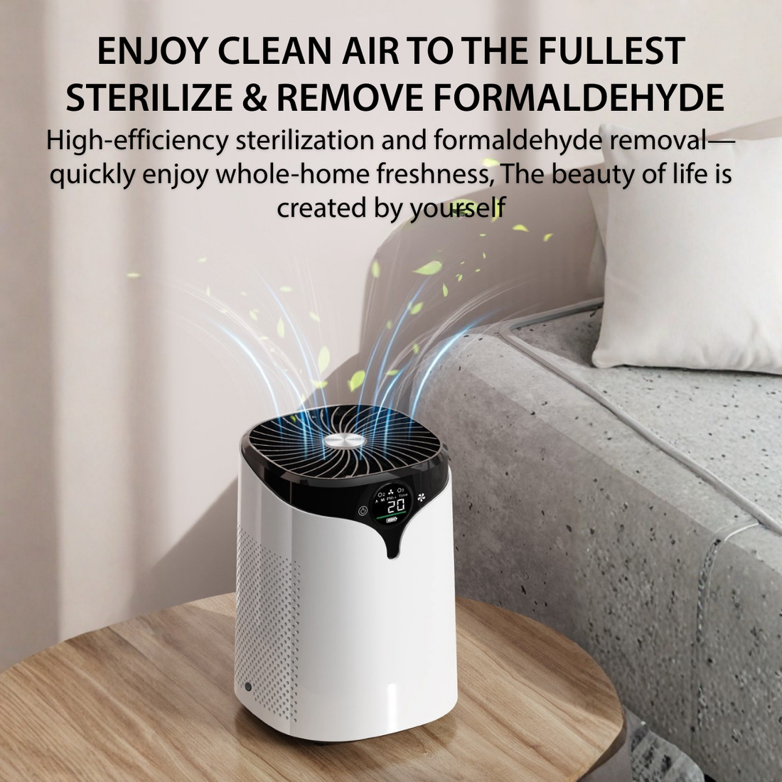 OAIR Auto Sensor Air Purifier (White, 3.5 W, OAIR-SPH13-WHT)