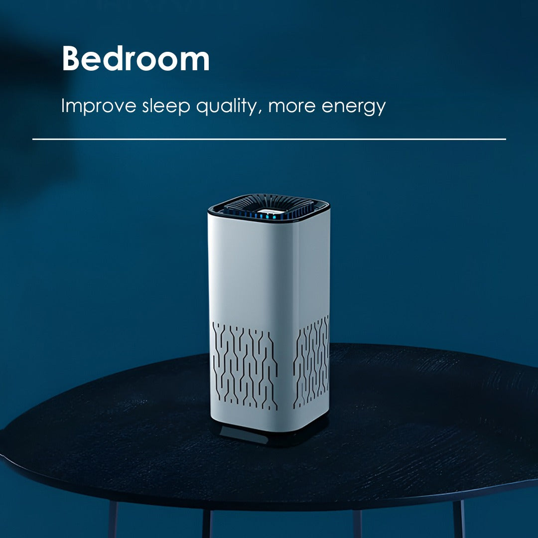 OAIR Smart Air Purifier for Car, Home & Room | 99.8% Sterilization, HEPA H13 Filter, Portable, Silent Operation