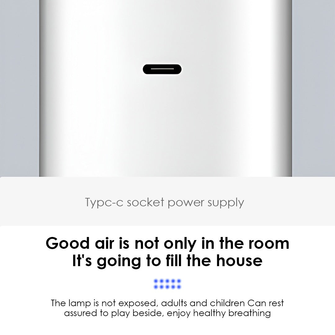 OAIR Smart Air Purifier for Car, Home & Room | 99.8% Sterilization, HEPA H13 Filter, Portable, Silent Operation