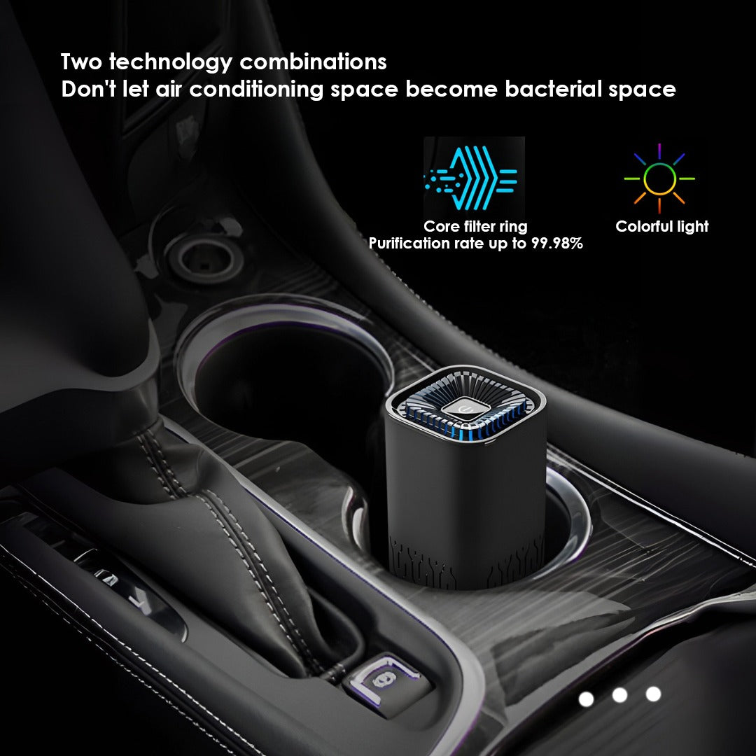 OAIR Smart Air Purifier for Car, Home & Room | 99.8% Sterilization, HEPA H13 Filter, Portable, Silent Operation