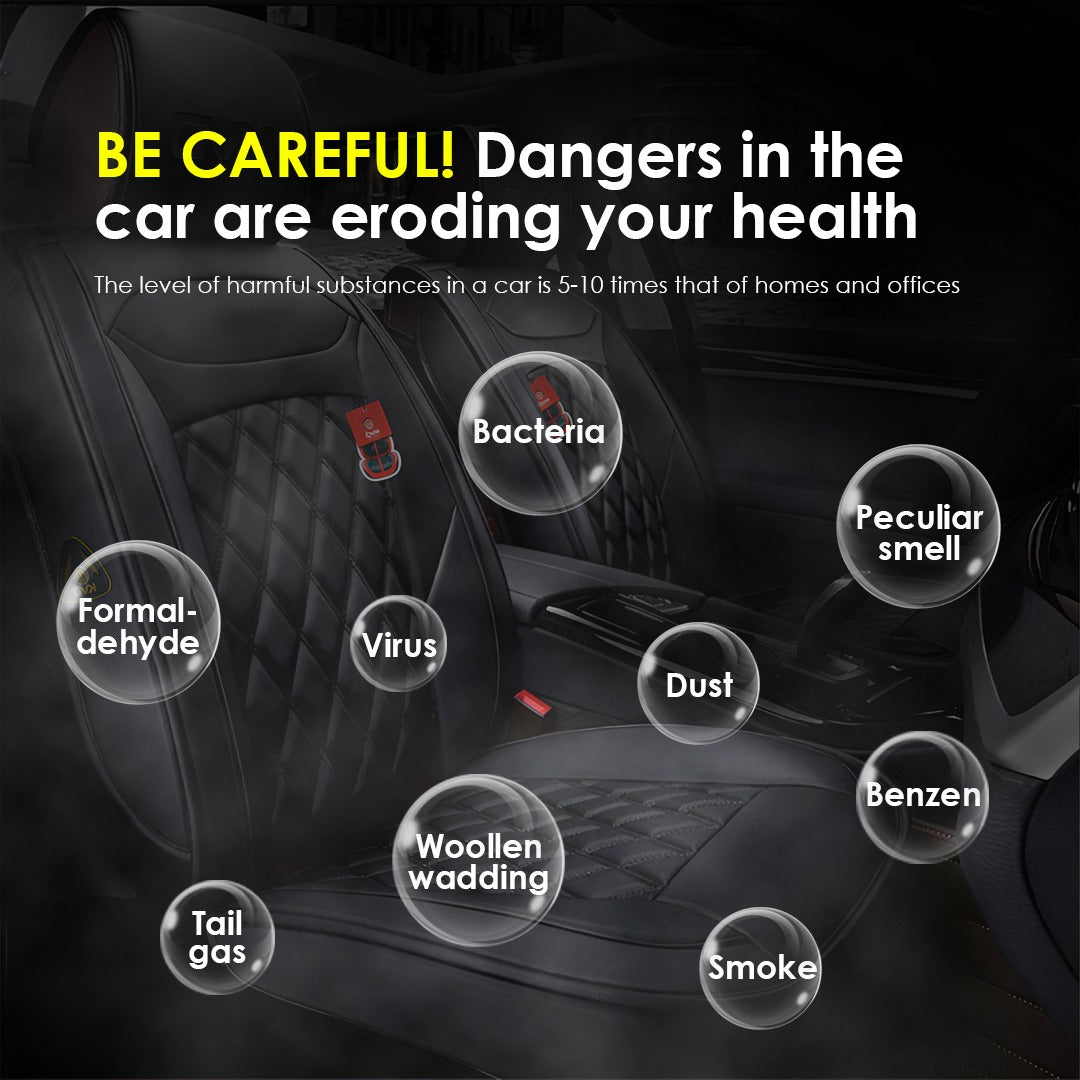 OAIR Smart Air Purifier for Car, Home & Room | 99.8% Sterilization, HEPA H13 Filter, Portable, Silent Operation